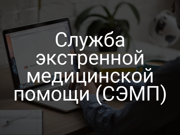 Служба экстренной медицинской помощи (СЭМП)