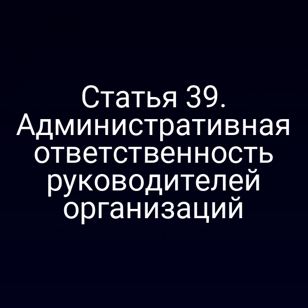 Руководитель организации в процессе проверки по статье 3 закона 69‑ФЗ
