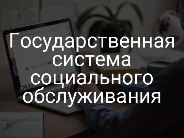 Государственная система социального обслуживания