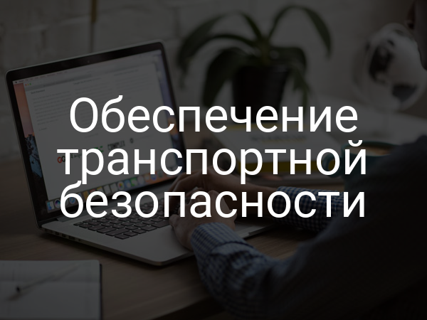 Обеспечение транспортной безопасности