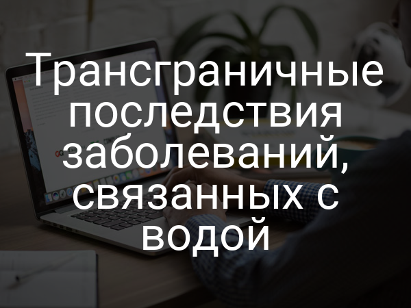Трансграничные последствия заболеваний, связанных с водой