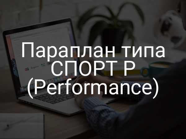 Параплан типа СПОРТ P (Performance)