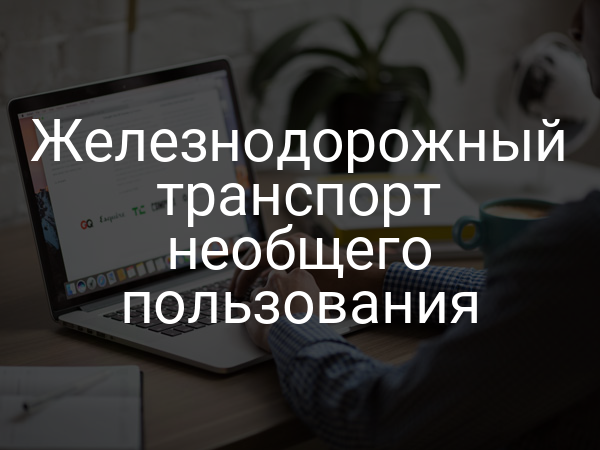 Железнодорожный транспорт необщего пользования