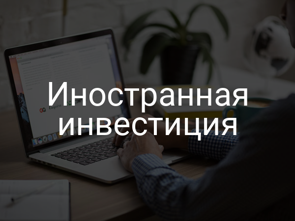 Иностранная инвестиция