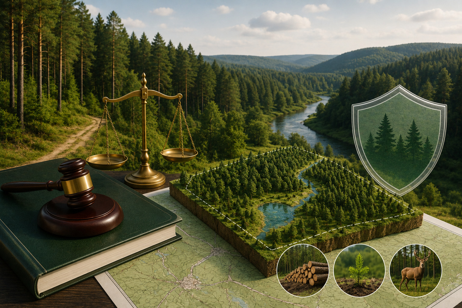 Legal regime of the forest land fund
