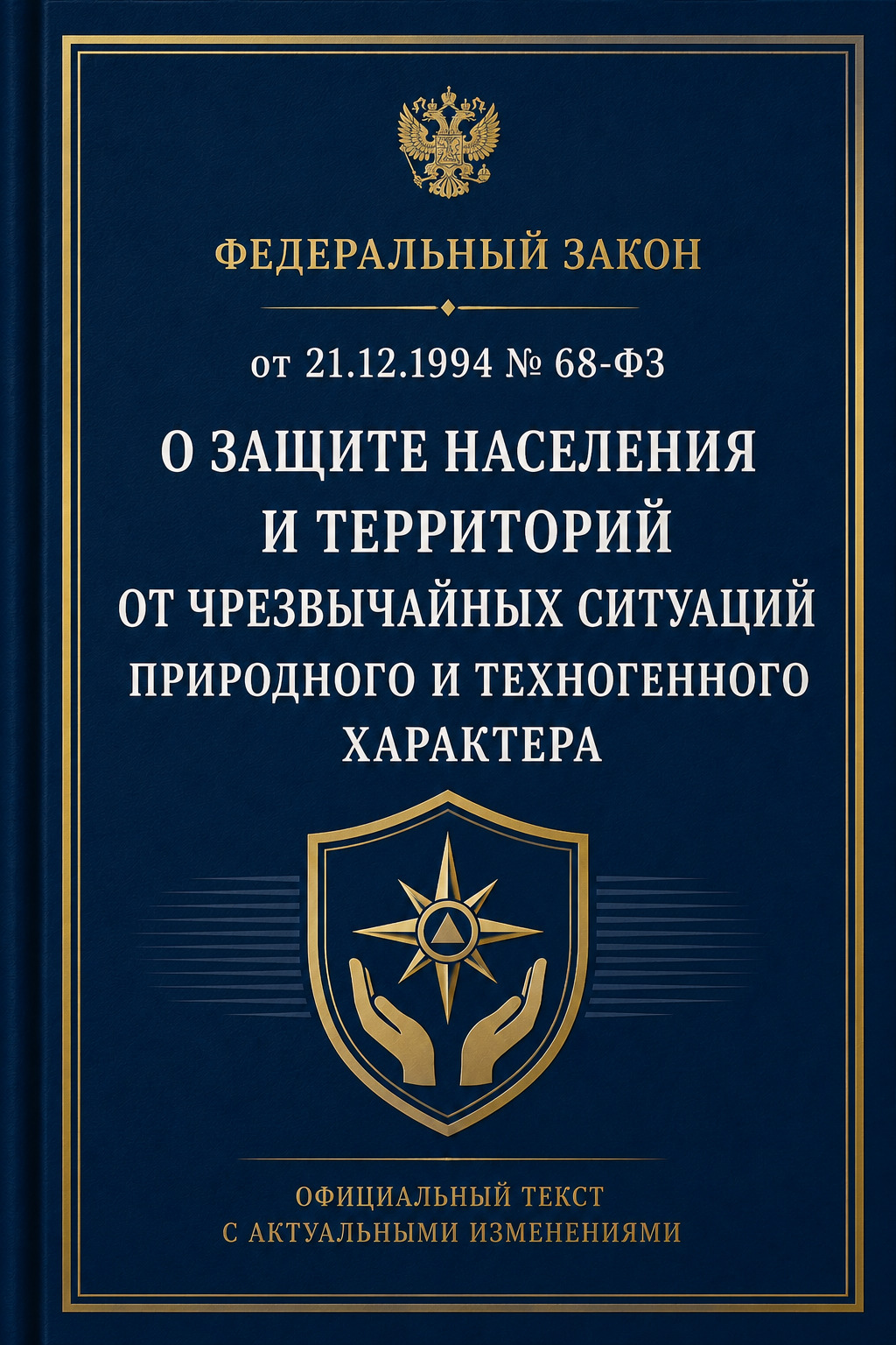 Оглавление: Федеральный закон от 21.12.1994 № 68-ФЗ «О защите населения и территорий от чрезвычайных ситуаций природного и техногенного характера»