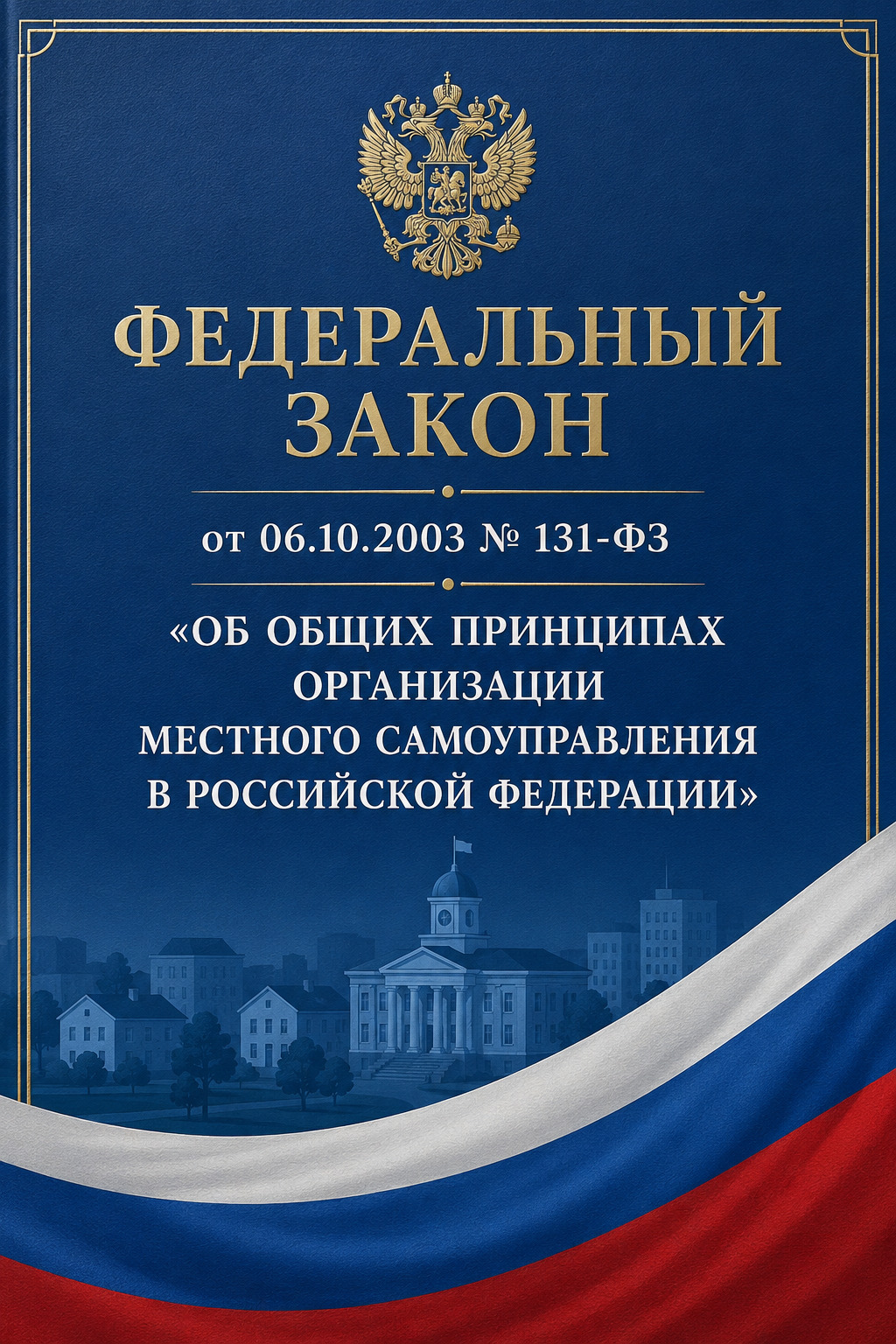 Оглавление: Федеральный закон от 06.10.2003 № 131-ФЗ «Об общих принципах организации местного самоуправления в Российской Федерации»