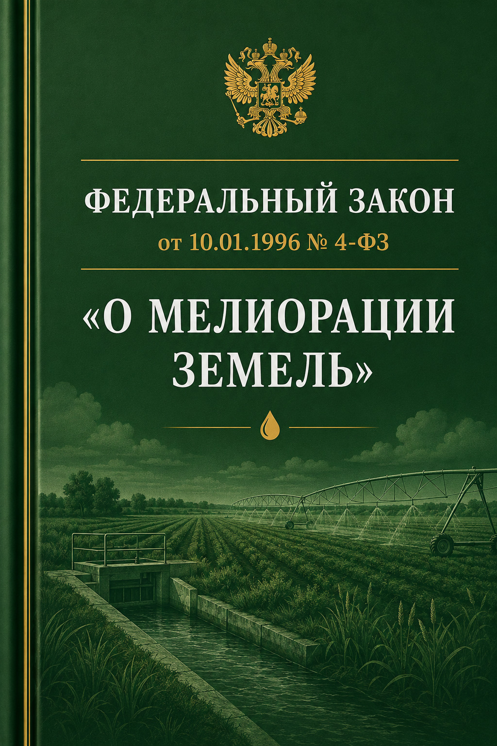 Оглавление: Федеральный закон от 10.01.1996 № 4-ФЗ «О мелиорации земель»