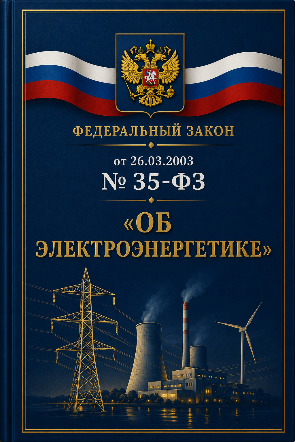 Федеральный закон от 26.03.2003 № 35-ФЗ «Об электроэнергетике»