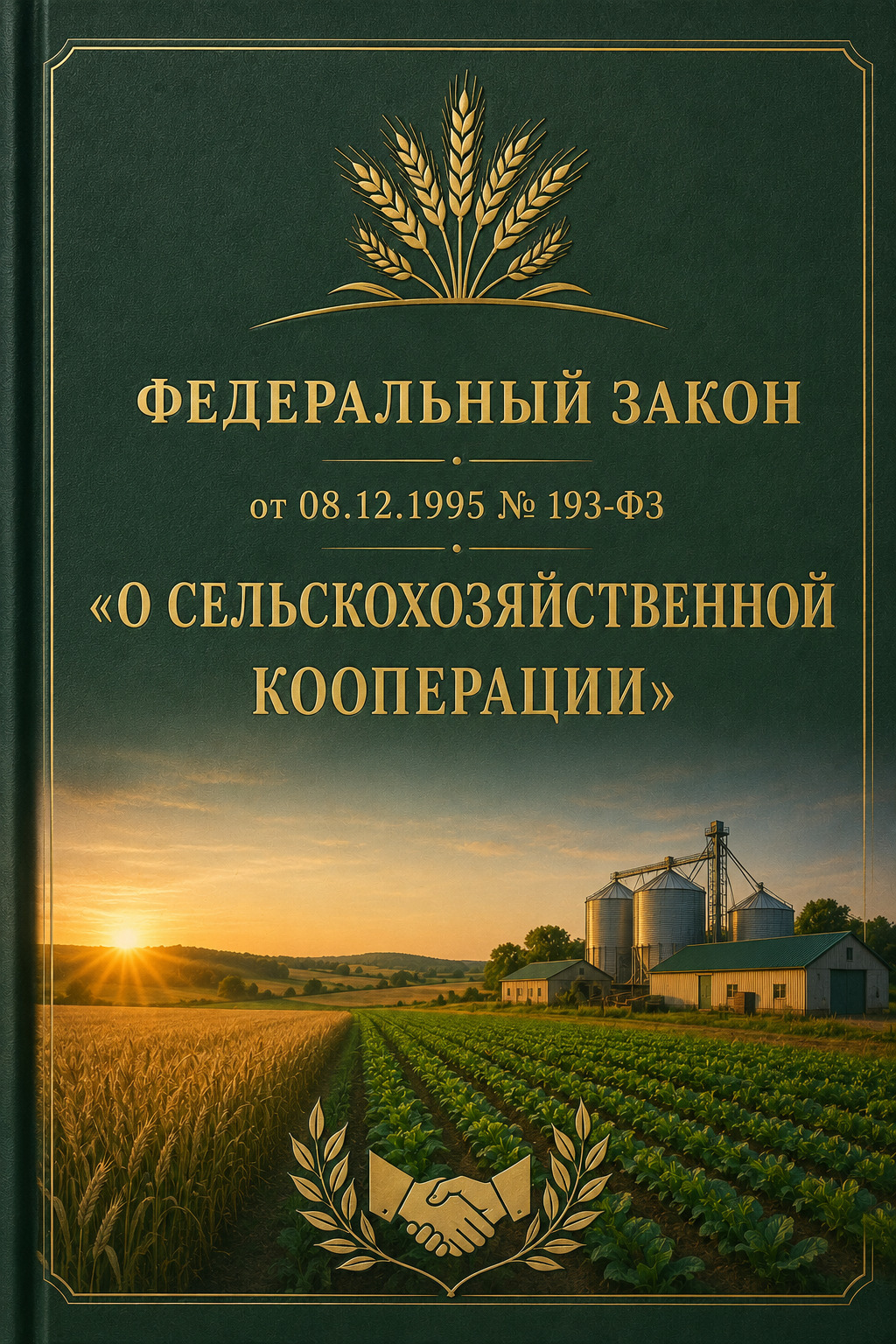Оглавление: Федеральный закон от 08.12.1995 № 193-ФЗ «О сельскохозяйственной кооперации»