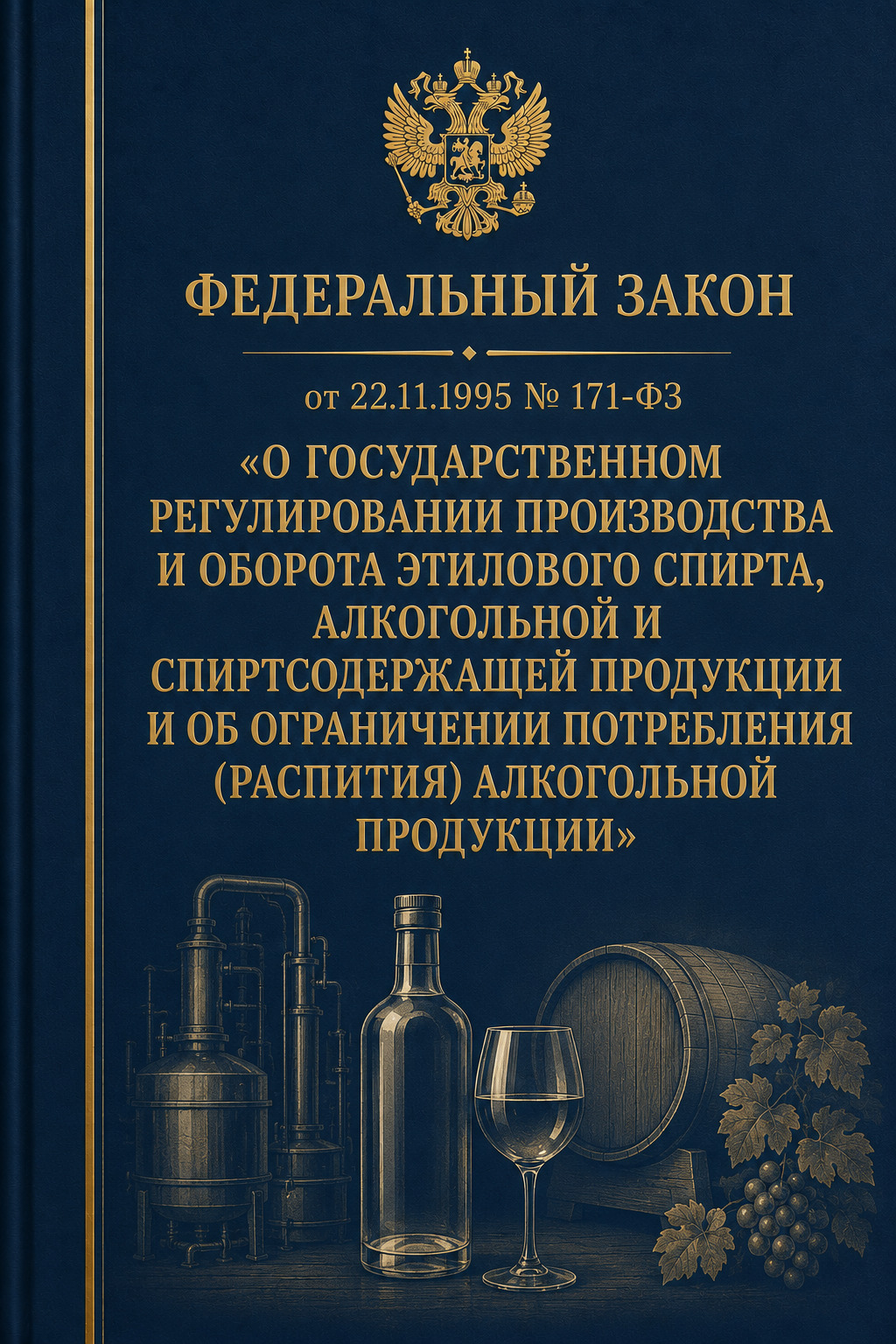 Оглавление: Федеральный закон от 22.11.1995 № 171-ФЗ «О государственном регулировании производства и оборота этилового спирта, алкогольной и спиртосодержащей продукции и об ограничении потребления (распития) алкогольной продукции»