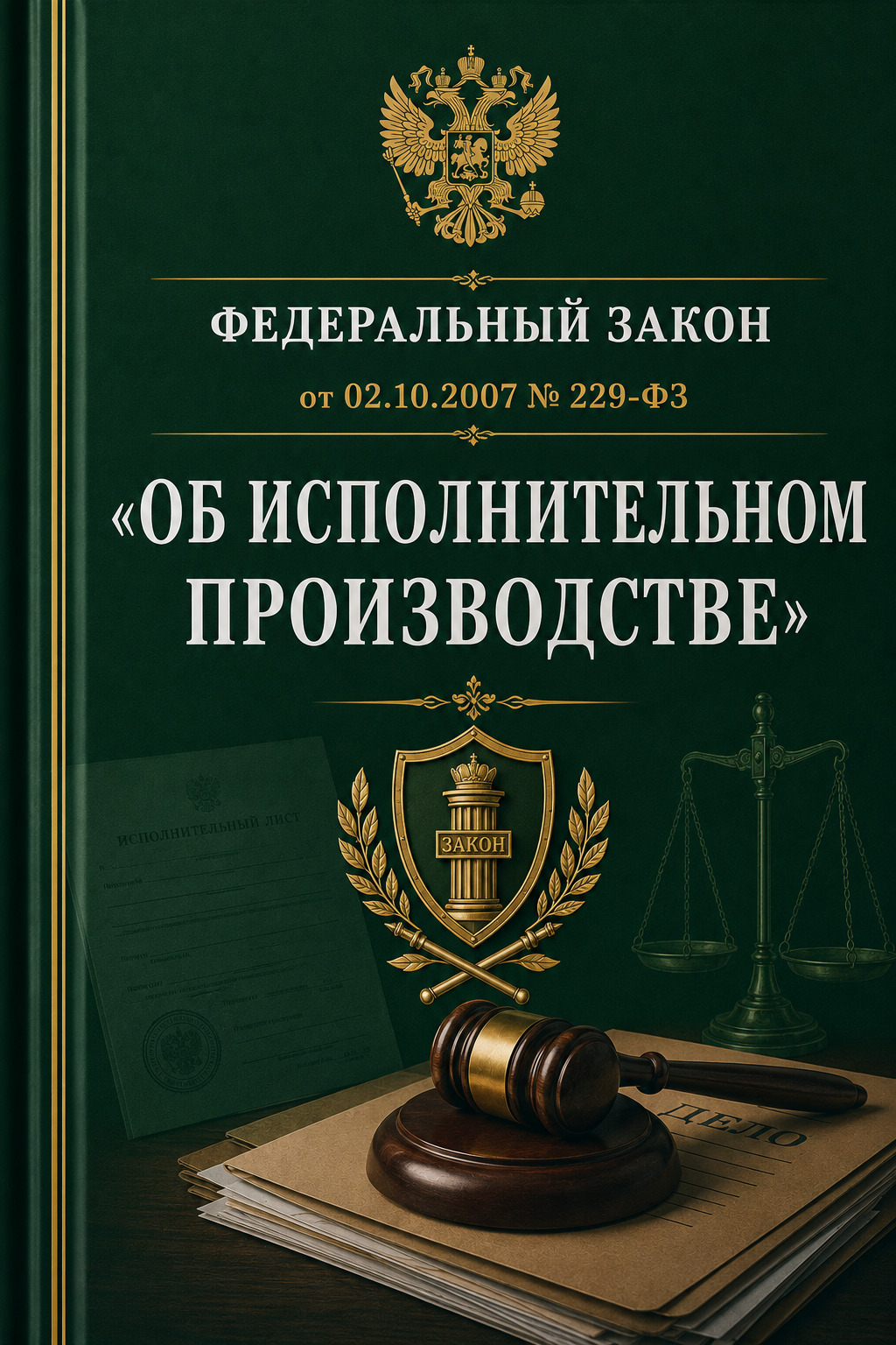 Оглавление: Федеральный закон от 02.10.2007 № 229-ФЗ «Об исполнительном производстве»