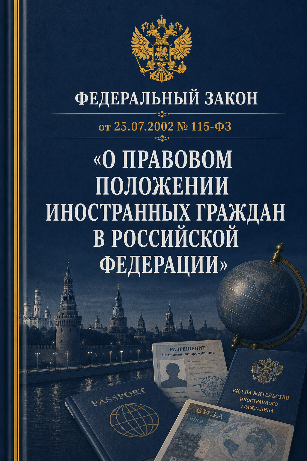 Оглавление: Федеральный закон от 25.07.2002 № 115-ФЗ «О правовом положении иностранных граждан в Российской Федерации»
