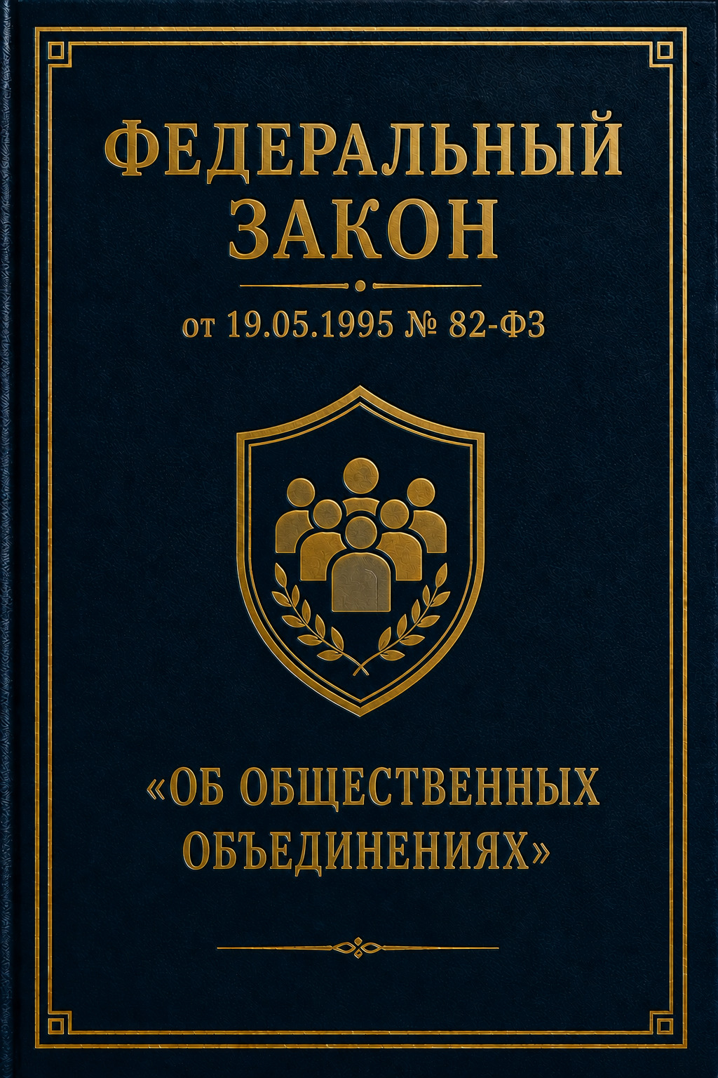 Оглавление: Федеральный закон от 19.05.1995 № 82-ФЗ «Об общественных объединениях»