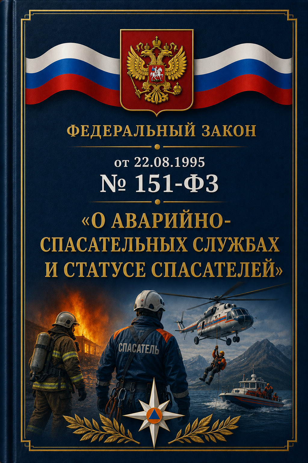 Оглавление: Федеральный закон от 22.08.1995 № 151-ФЗ «Об аварийно-спасательных службах и статусе спасателей»