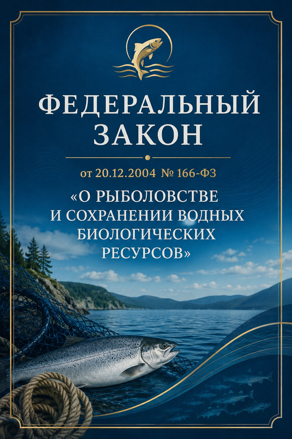 Оглавление: Федеральный закон от 20.12.2004 № 166-ФЗ «О рыболовстве и сохранении водных биологических ресурсов»