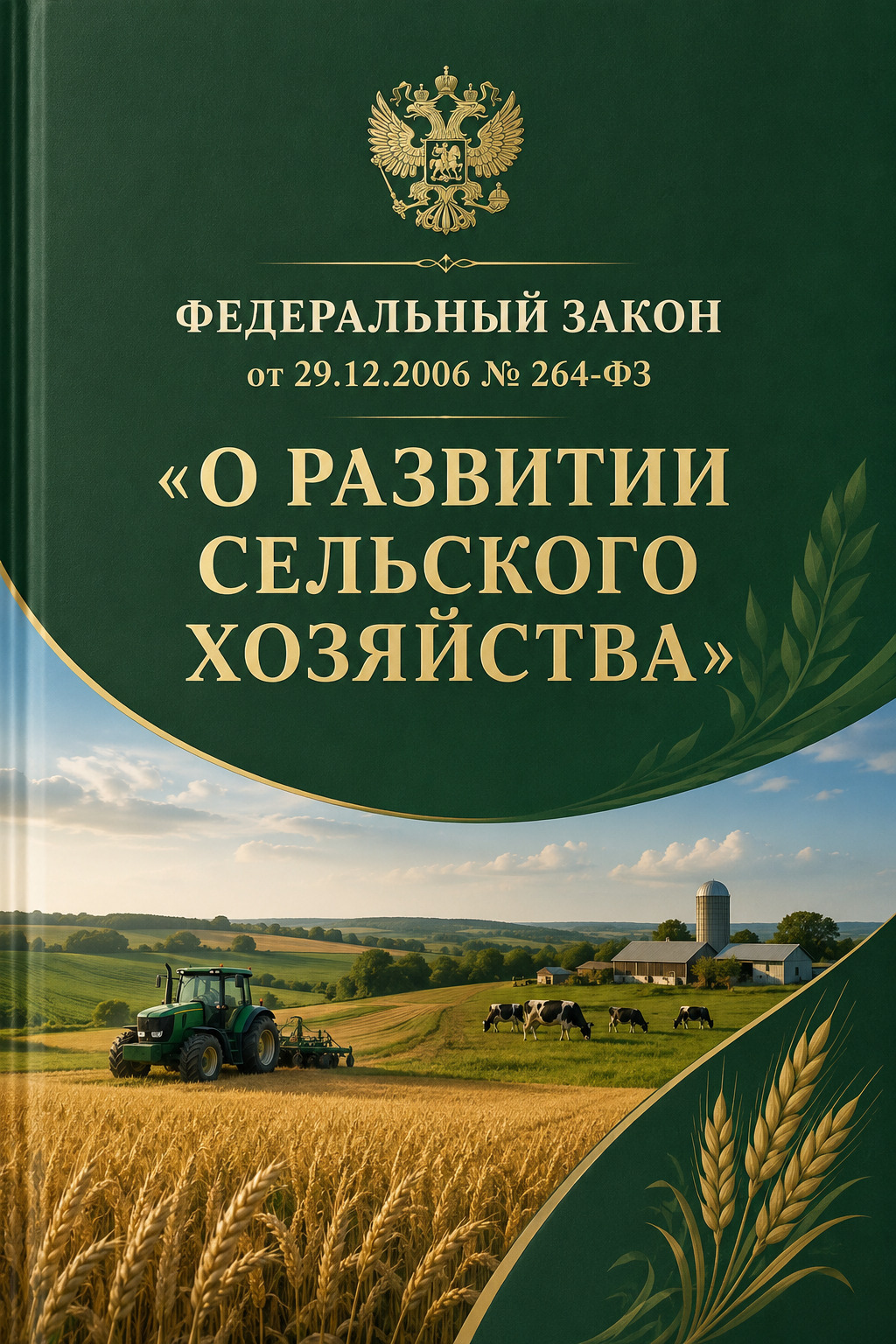 Оглавление: Федеральный закон от 29.12.2006 № 264-ФЗ «О развитии сельского хозяйства»