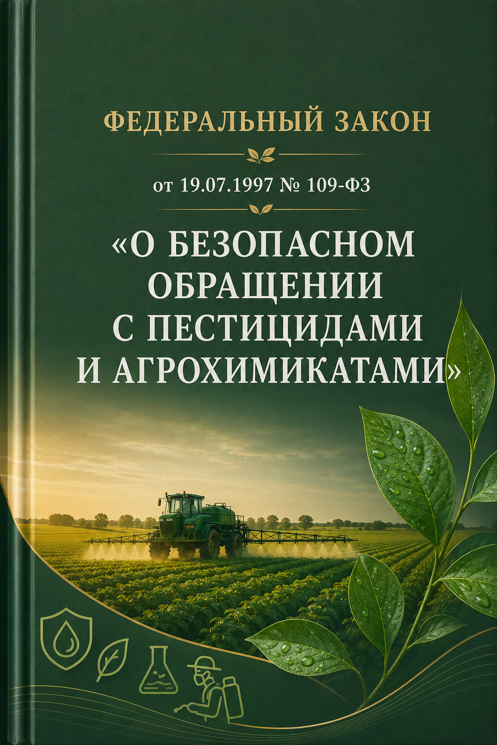 Оглавление: Федеральный закон от 19.07.1997 № 109-ФЗ «О безопасном обращении с пестицидами и агрохимикатами»