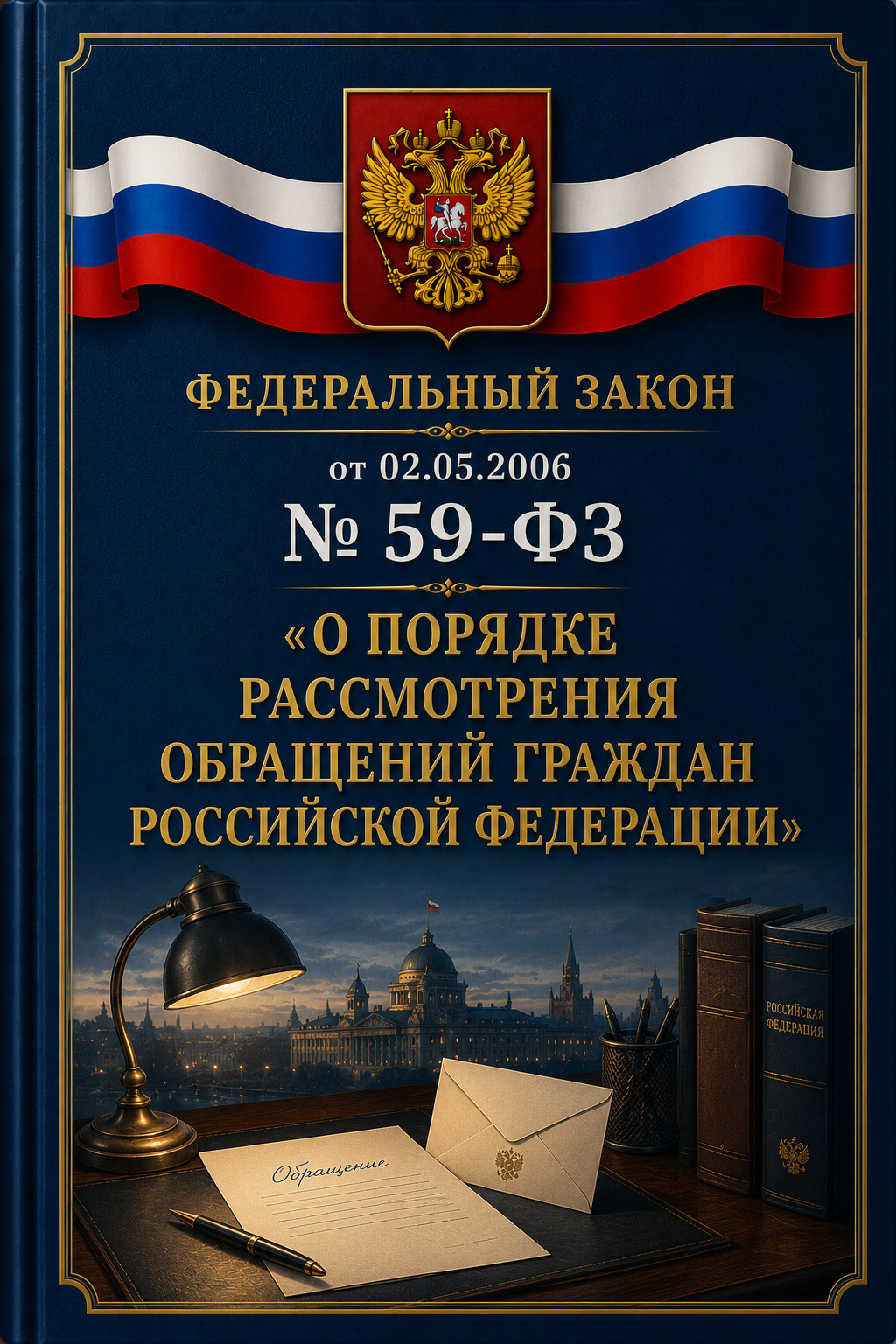 Оглавление: Федеральный закон от 02.05.2006 № 59-ФЗ «О порядке рассмотрения обращений граждан Российской Федерации»