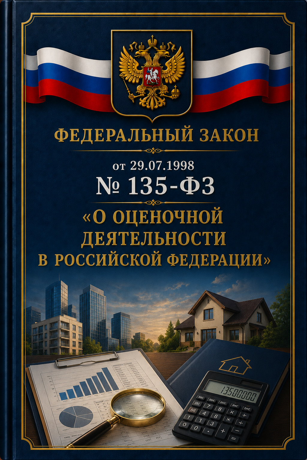 Оглавление: Федеральный закон от 29.07.1998 № 135-ФЗ «Об оценочной деятельности в Российской Федерации»