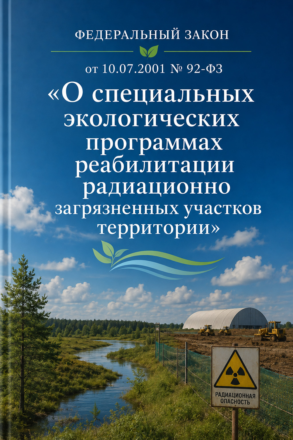 Оглавление: Федеральный закон от 10.07.2001 № 92-ФЗ «О специальных экологических программах реабилитации радиационно загрязненных участков территории»