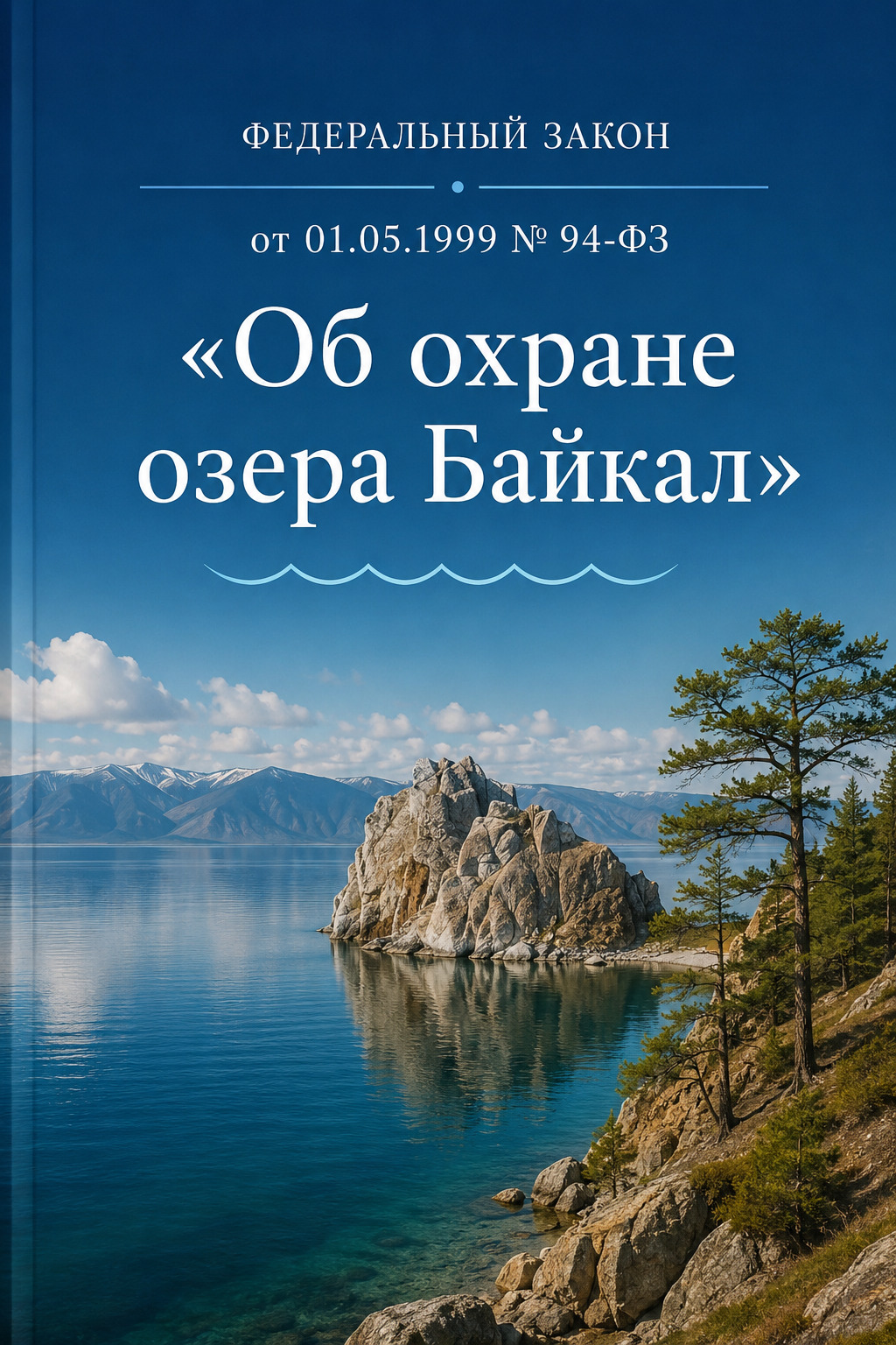 Оглавление: Федеральный закон от 01.05.1999 № 94-ФЗ «Об охране озера Байкал»