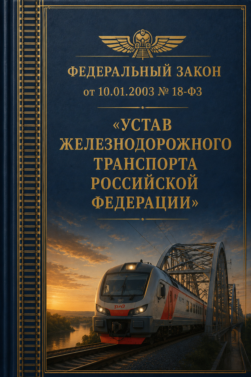 Оглавление: Федеральный закон от 10.01.2003 № 18-ФЗ «Устав железнодорожного транспорта Российской Федерации»