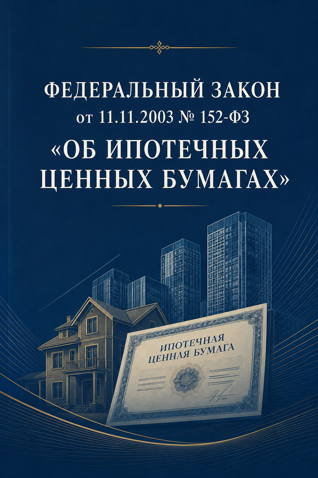 Оглавление: Федеральный закон от 11.11.2003 № 152-ФЗ «Об ипотечных ценных бумагах»