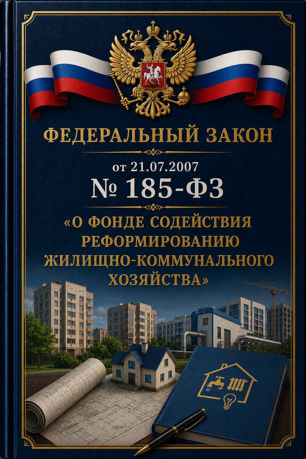 Оглавление: Федеральный закон от 21.07.2007 № 185-ФЗ «О Фонде содействия реформированию жилищно-коммунального хозяйства»
