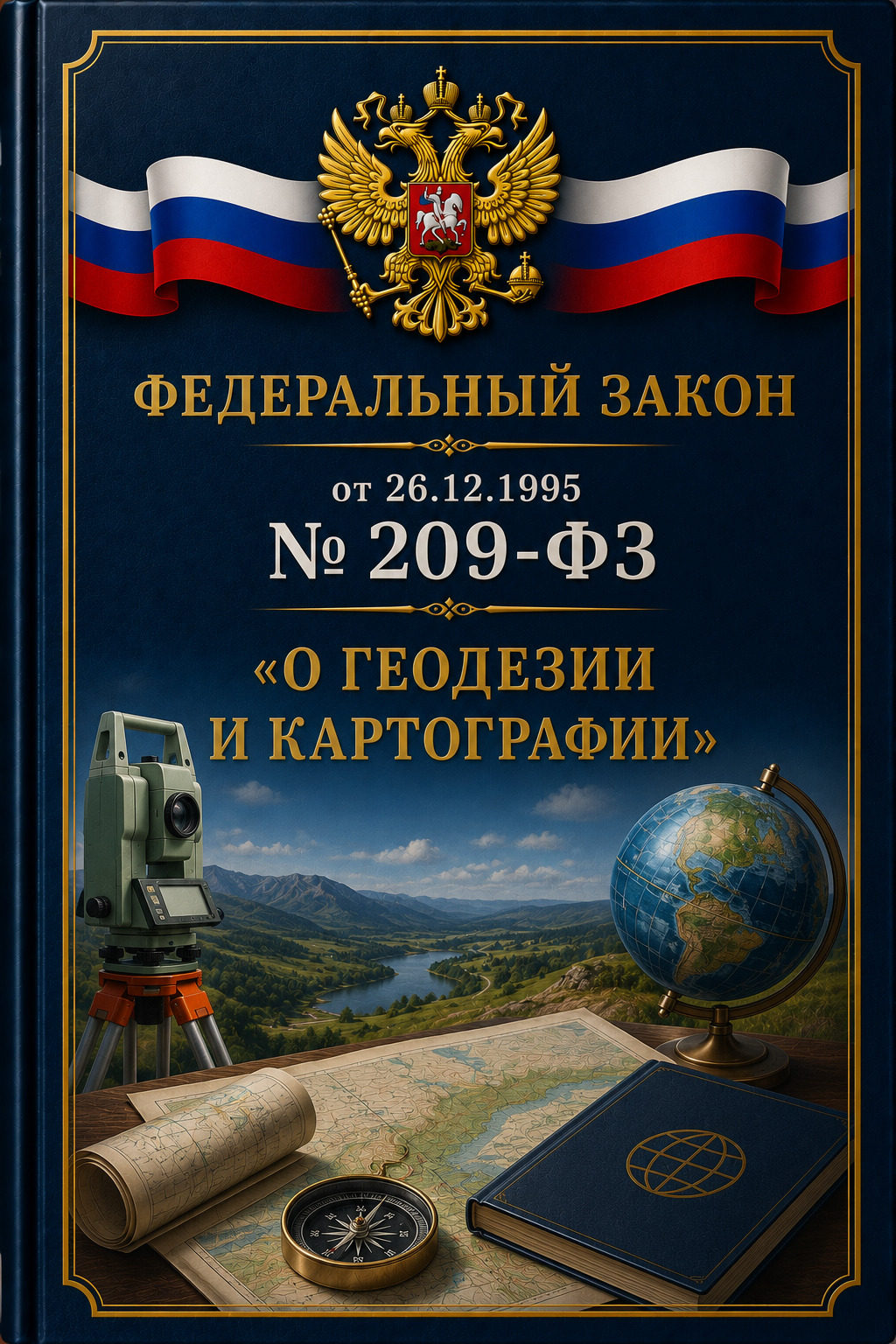 Оглавление: Федеральный закон от 26.12.1995 № 209-ФЗ «О геодезии и картографии»