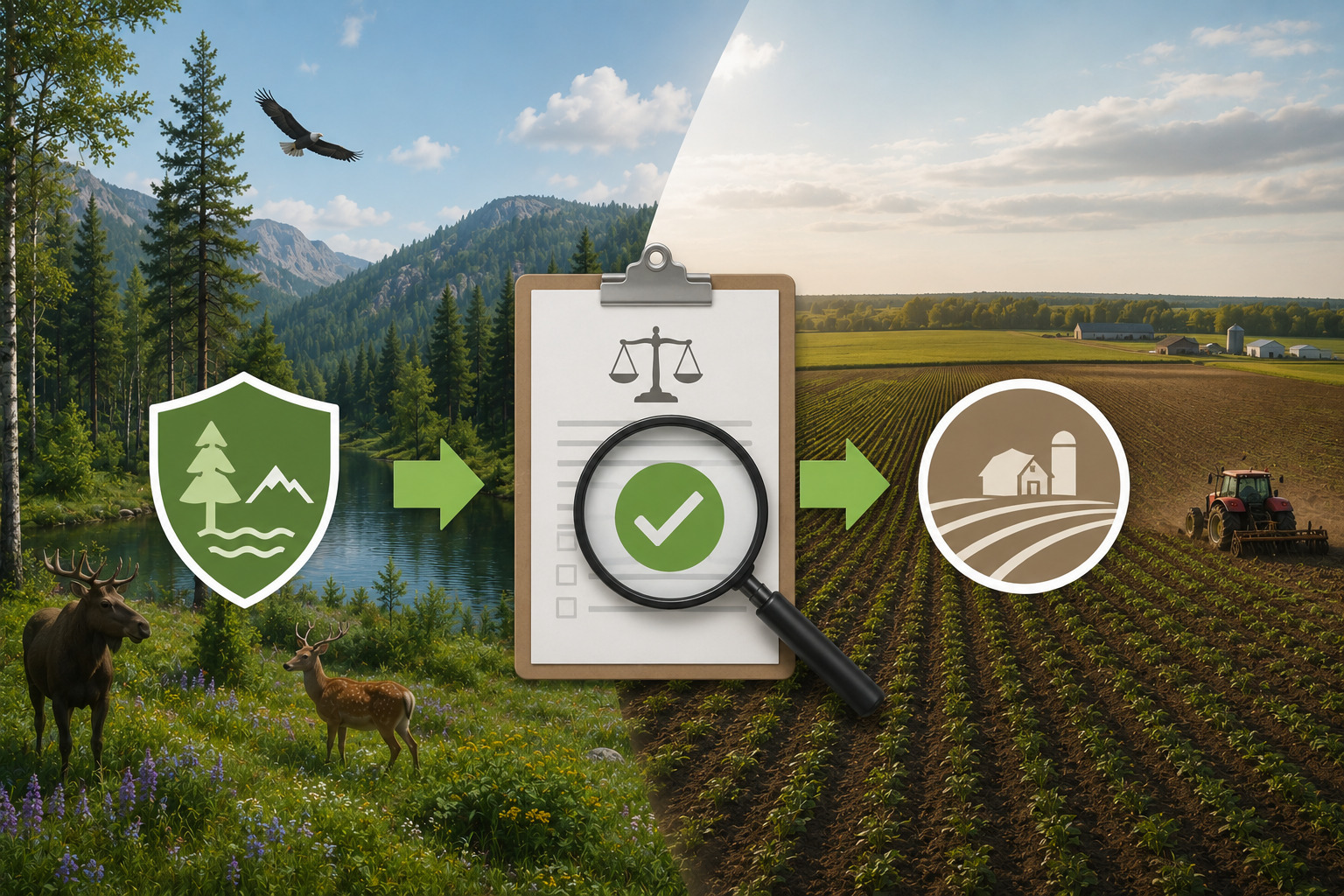 Die Umwandlung von Flächen besonderer Schutzgebiete in landwirtschaftliche Flächen erfordert ein positives Gutachten der staatlichen ökologischen Expertise