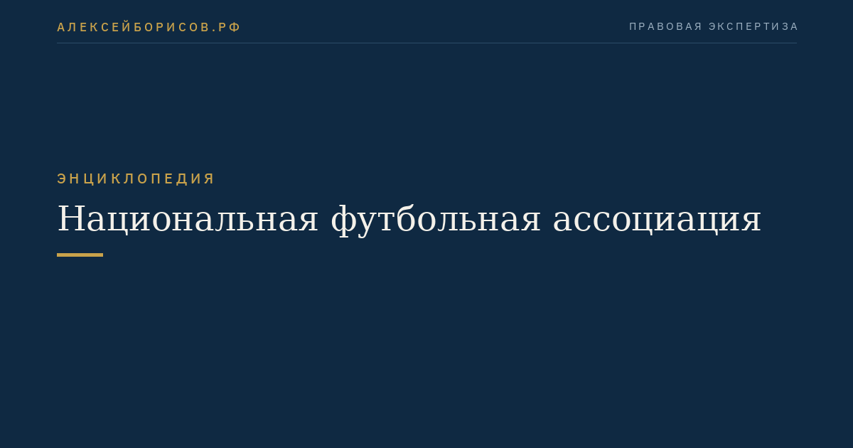 Национальная футбольная ассоциация