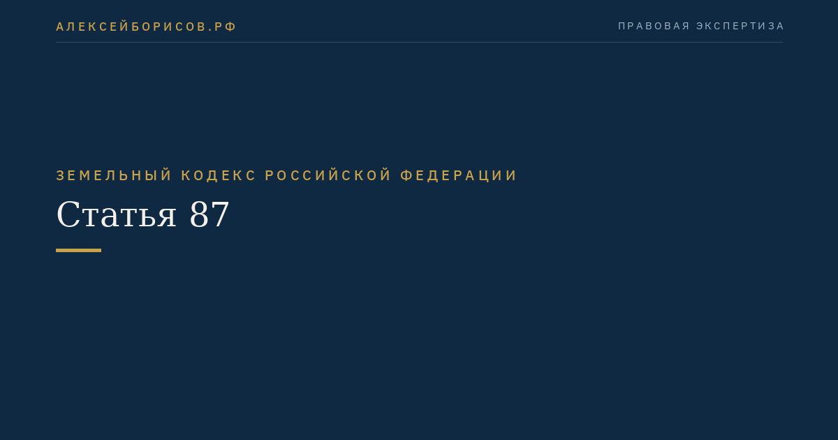 Статья 87