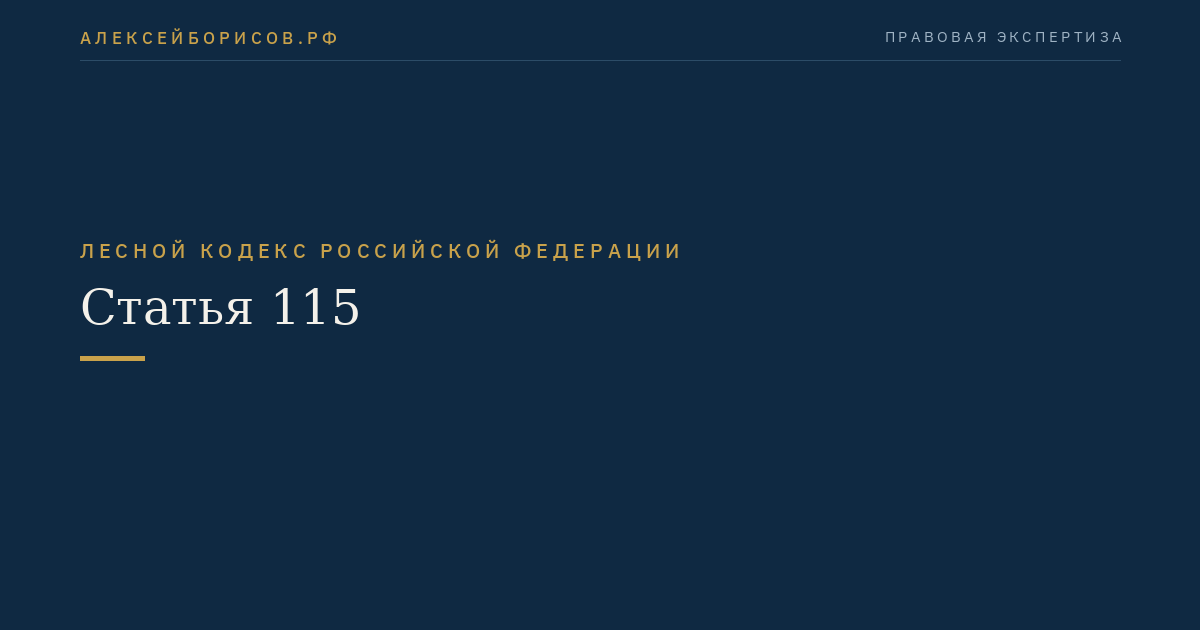 Статья 115