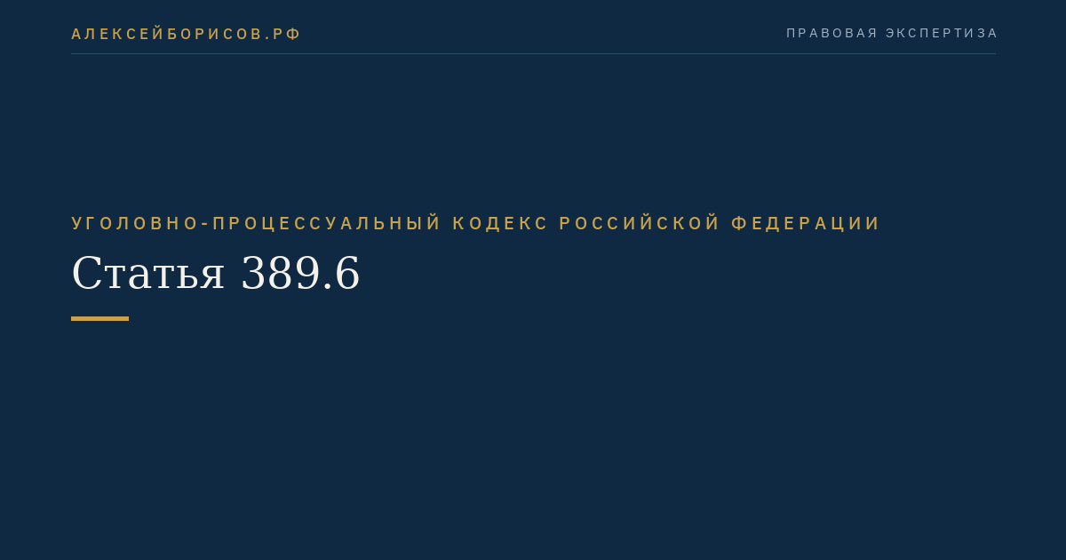 Статья 389.6