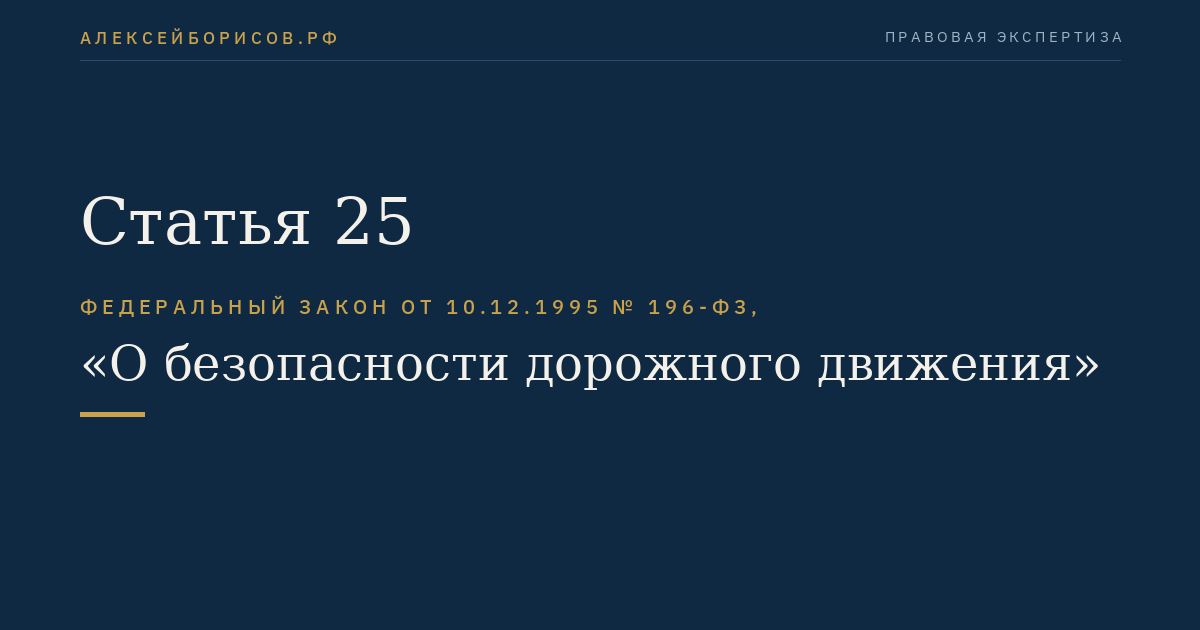 Статья 25