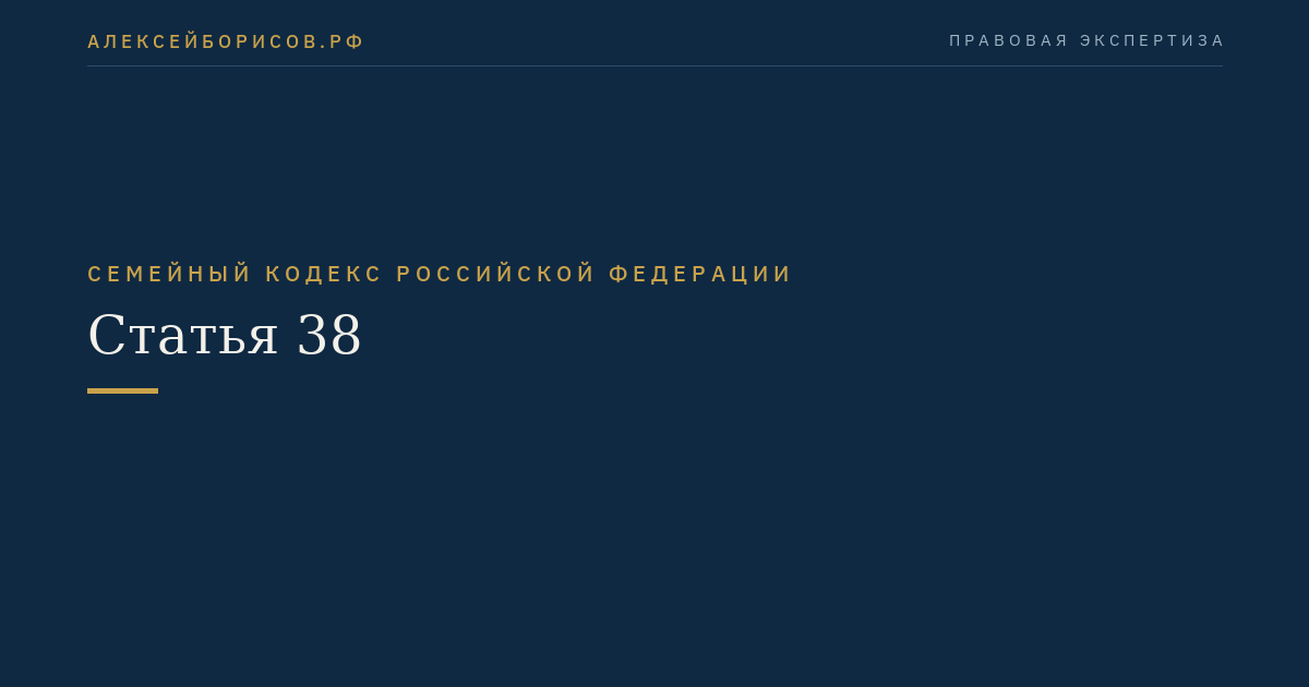 Статья 38